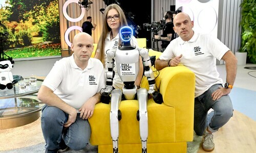 Robot z Politechniki Częstochowskiej w programie „halo tu Polsat”!